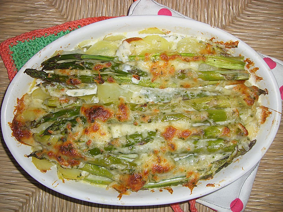 Kartoffel - Spargelgratin (Rezept mit Bild) von kf_end | Chefkoch.de