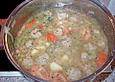 Kartoffelsuppe mit Hackkl&ouml;&szlig;chen
