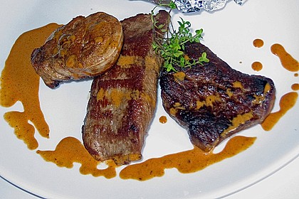 Steak in Pfeffersauce 10