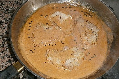 Steak in Pfeffersauce 14