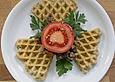 Herzhafte Waffeln