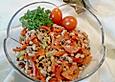 Salat aus Schwarzaugenbohnen