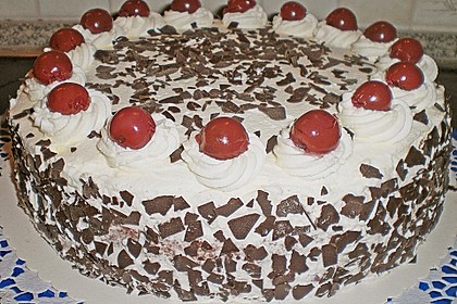 Schwarzwälder Kirschtorte - super easy 140