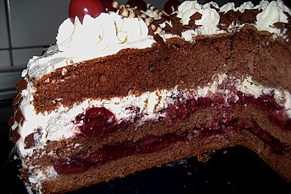 Schwarzwälder Kirschtorte - super easy 95
