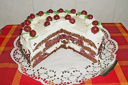 Schwarzwälder Kirschtorte - super easy 82