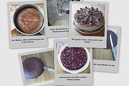 Schwarzwälder Kirschtorte - super easy 145