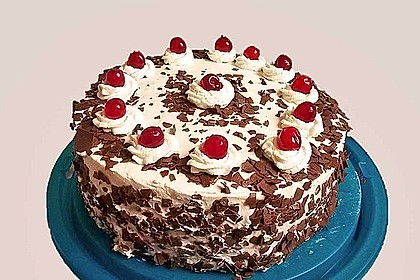 Schwarzwälder Kirschtorte - super easy 123