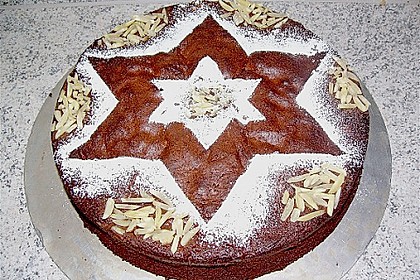 G&acirc;teau au chocolat et aux amandes