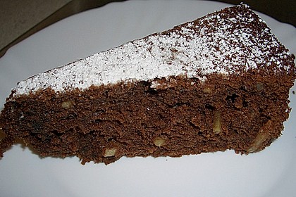 G&acirc;teau au chocolat et aux amandes 3