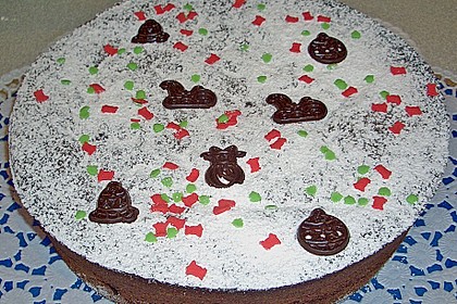 G&acirc;teau au chocolat et aux amandes 4
