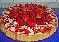 Erdbeerkuchen - Kalorienarm
