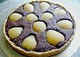 Tarte aux Poires et au chocolat