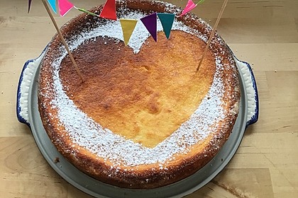 Einfacher Quarkkuchen ohne Boden 12