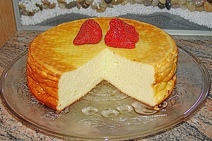Einfacher Quarkkuchen ohne Boden 2