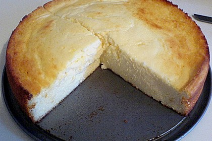 Einfacher Quarkkuchen ohne Boden 8