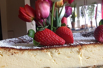 Einfacher Quarkkuchen ohne Boden 3