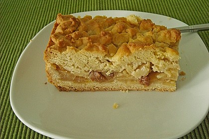 Apfel - Zimt - Krümelkuchen 4
