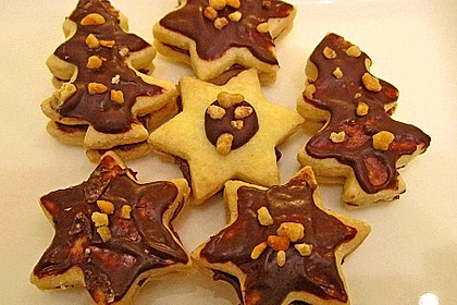 Vanilleherzen mit Nougatfüllung 1