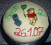 Marzipan - Mohn - Torte (Bild)