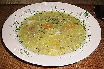 Kartoffel - Salami - Möhren - Suppe