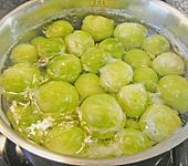 Rosenkohl, gekochter (Bild)