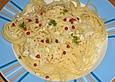 Spaghetti mit Fenchel - Sahne - K&auml;seso&szlig;e