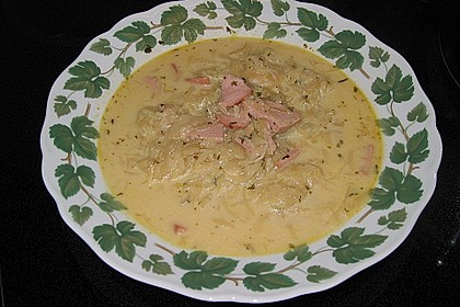 Sauerkraut - Wurstsuppe
