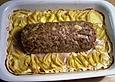 Hackbraten mit Kr&auml;uter - Feta F&uuml;llung
