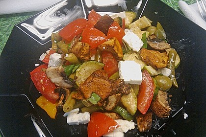 Lauwarmer Ratatouille - Salat 2