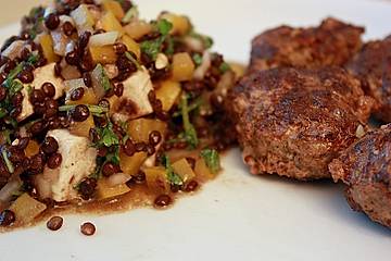 Türkischer Linsensalat