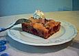 Kirschblechkuchen mit Marzipanguss