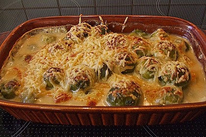 Gratinierter Rosenkohl 1