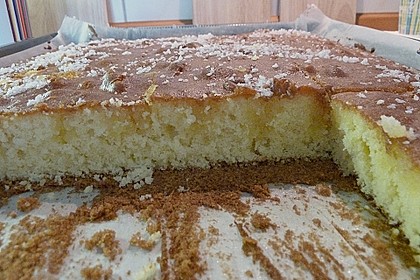 Zitronenkuchen vom Blech