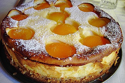 Aprikosen - K&auml;sekuchen 30