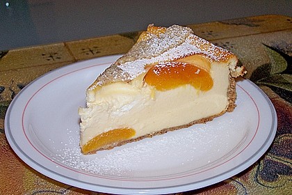 Aprikosen - K&auml;sekuchen 1