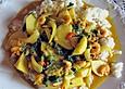 Garnelen - Curry