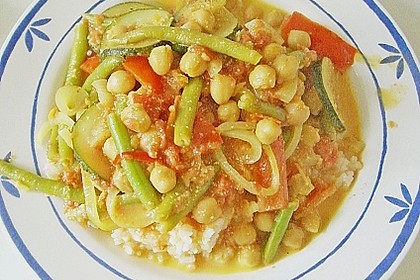 Vegetarisches Gemüsecurry 33