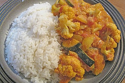 Vegetarisches Gemüsecurry 27