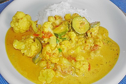 Vegetarisches Gemüsecurry 22
