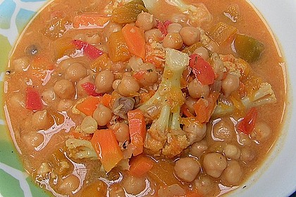 Vegetarisches Gemüsecurry 17