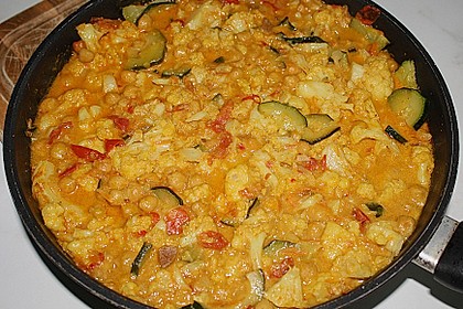Vegetarisches Gemüsecurry 35