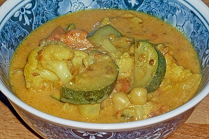 Vegetarisches Gemüsecurry 25
