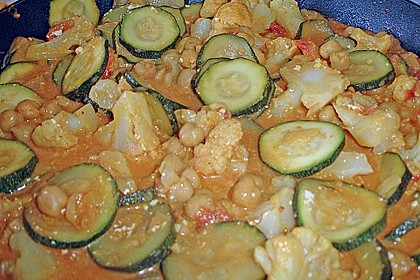 Vegetarisches Gemüsecurry 30