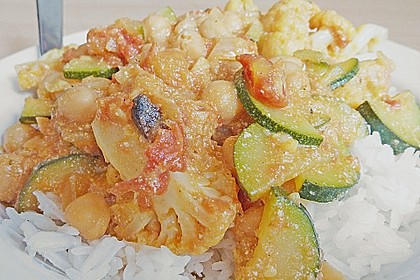 Vegetarisches Gemüsecurry 28