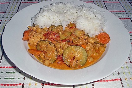 Vegetarisches Gemüsecurry 31