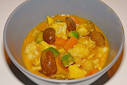 Vegetarisches Gemüsecurry 14