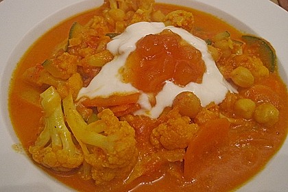 Vegetarisches Gemüsecurry 6