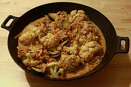 Vegetarisches Gemüsecurry 10