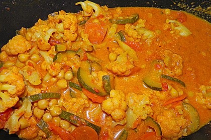 Vegetarisches Gemüsecurry 32