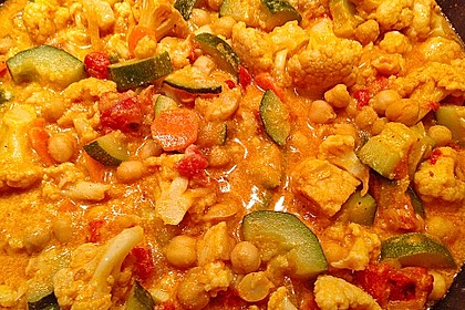 Vegetarisches Gemüsecurry 29